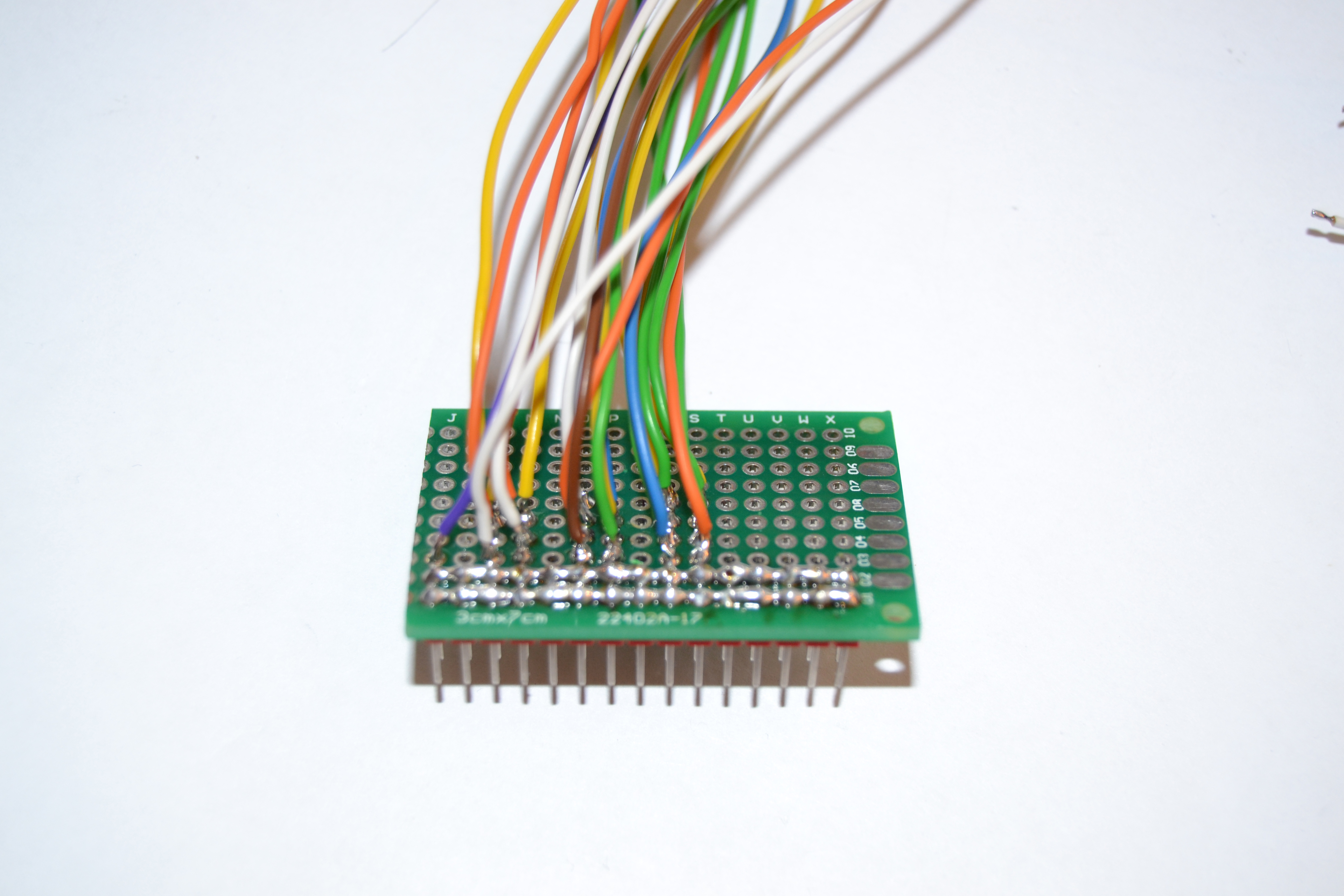 Platine mit Kabeln / board with wires